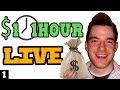 1 Dollar 1 Hour LIVE