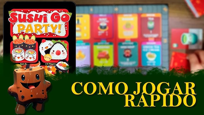 Jogo sushi go party devir