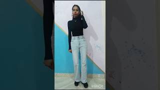 Your Old Jeans Get a Glow-Up 👀#fashioncreator #diycreator #reelsstyle