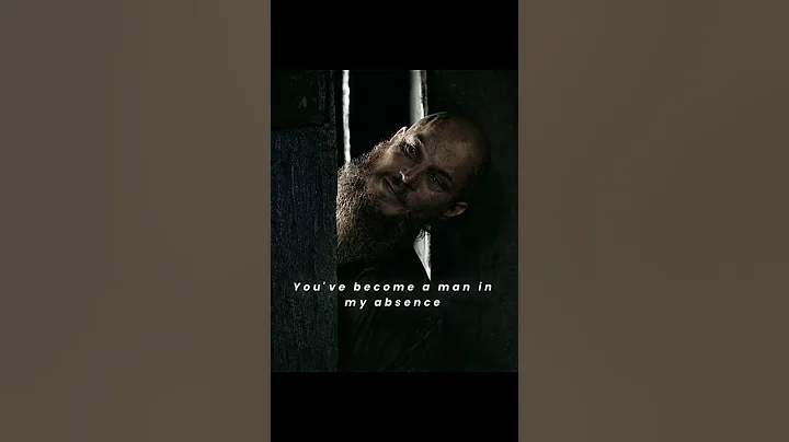 Ragnar Says Goodbye To Bjorn❤️‍🩹 || #ragnarlothbrok #bjornironside #ragnar #vikings #series #shorts