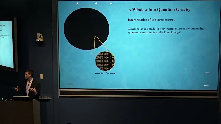 Thomas Hartman - Black Holes and Quantum Gravity (...