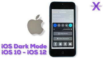 iOS Dark Mode on iOS 10 and iOS 12 🖤