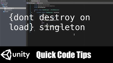Unity Quick C# Code Tips : Don
