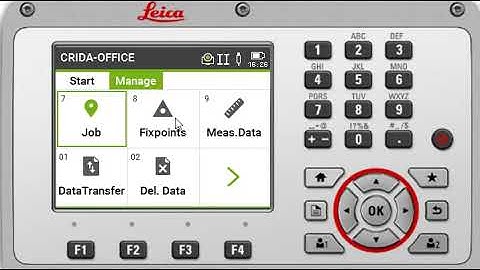 Leica FlexField Ts 07 Total Station Job Creation @By Amanullah Nasiri