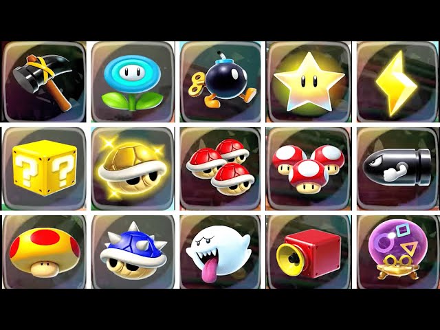 マリオカートワールド】確定しているアイテムまとめ【Mario Kart