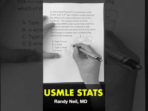 USMLE BIOSTATS #SHORTS.