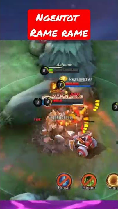 NGENTOT RAME RAME #shorts #short #shortvideo #mobilegames #mobilelegends #mobilelegend