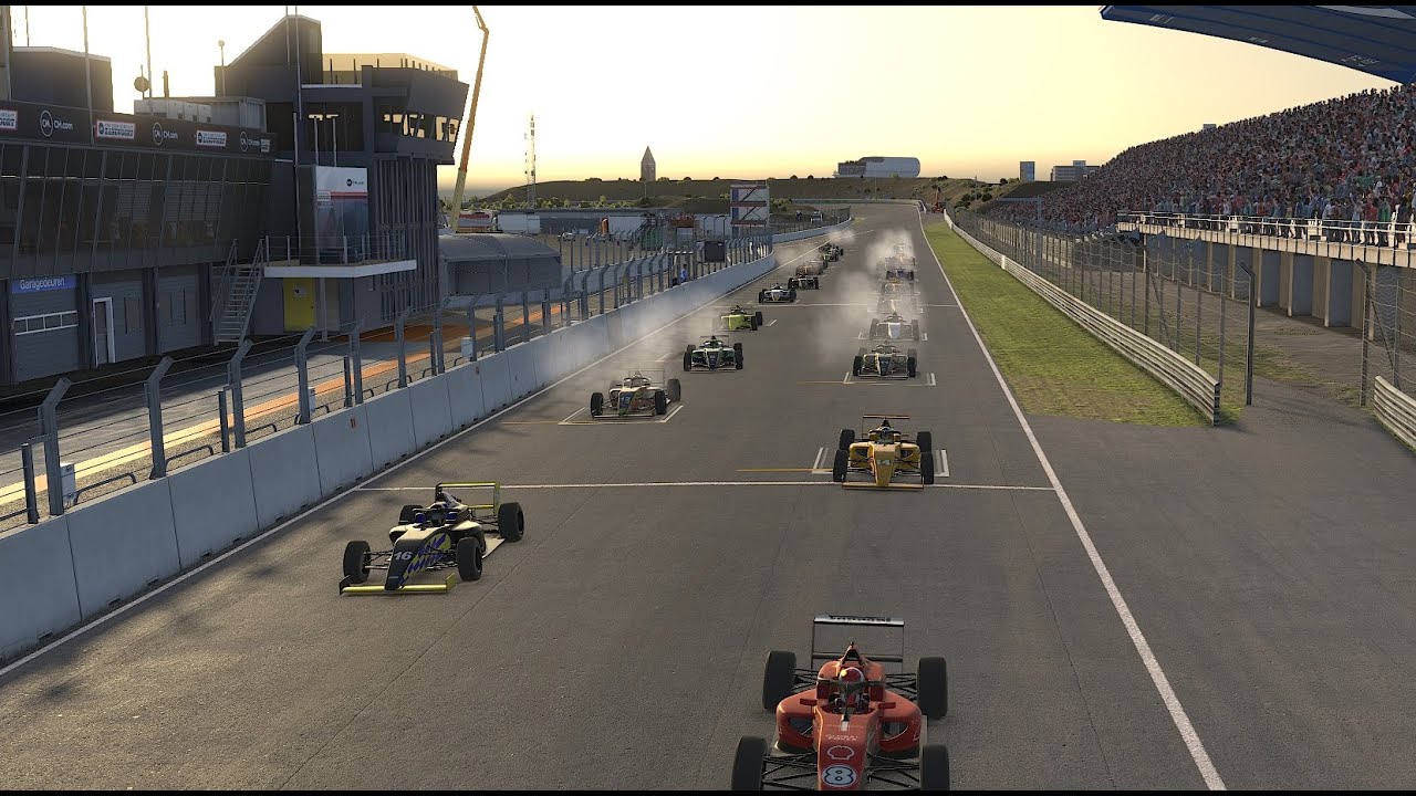 iRacing Motorsport Simulator - FIA F4 - Race 2 - Zandvoort GP - 20 min ...