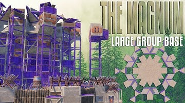 "The Magnum" | circle base | medium / large groups | 6 external tcs | open core