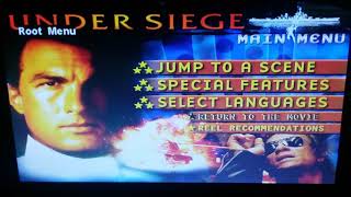 Under Siege 1992 Dvd Menu Side A Full Screen