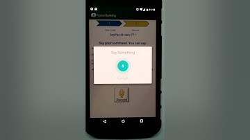 SayPay Technologies Voice Banking Demo