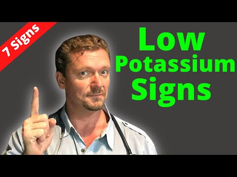 7 Signs of Low Potassium:  How many do you Have??