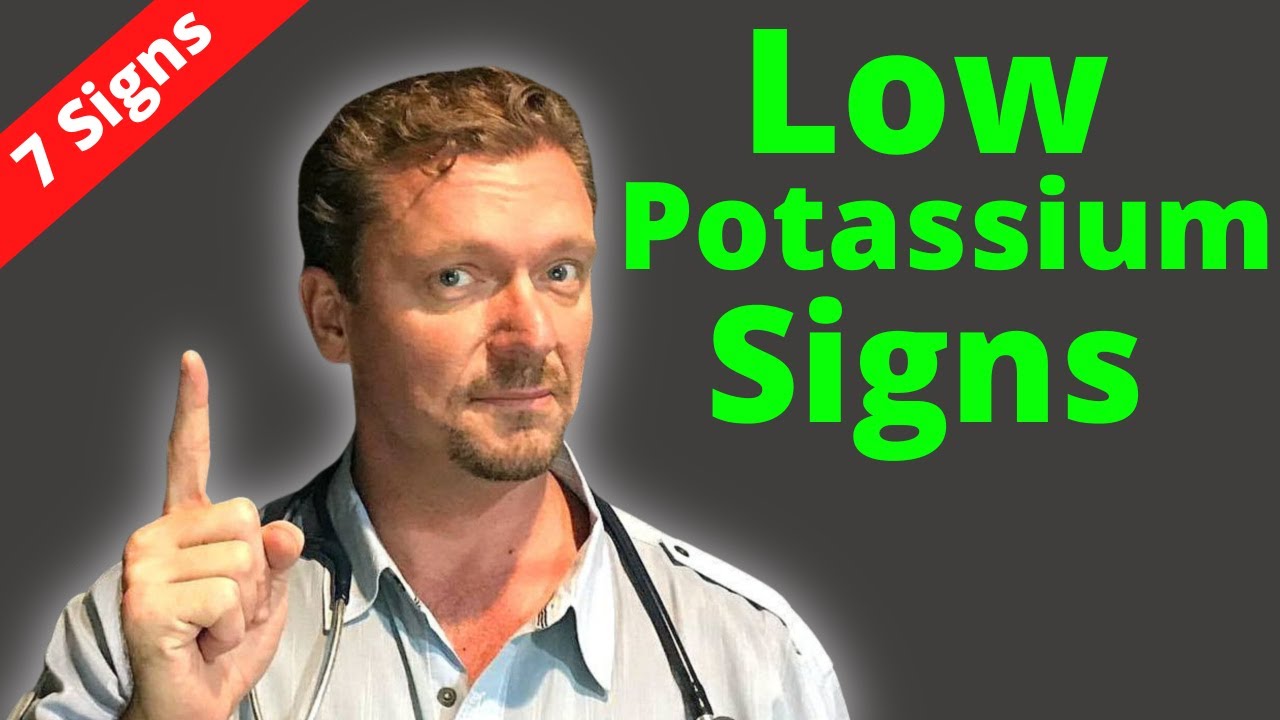 7 Signs of Low Potassium:  How many do you Have??