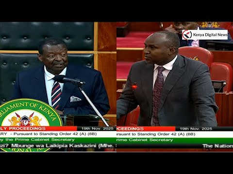 CRIMINAL ELEMENTS MP Junet Confronts Mudavadi On Kenyans Fighting In The Russia Ukraine War