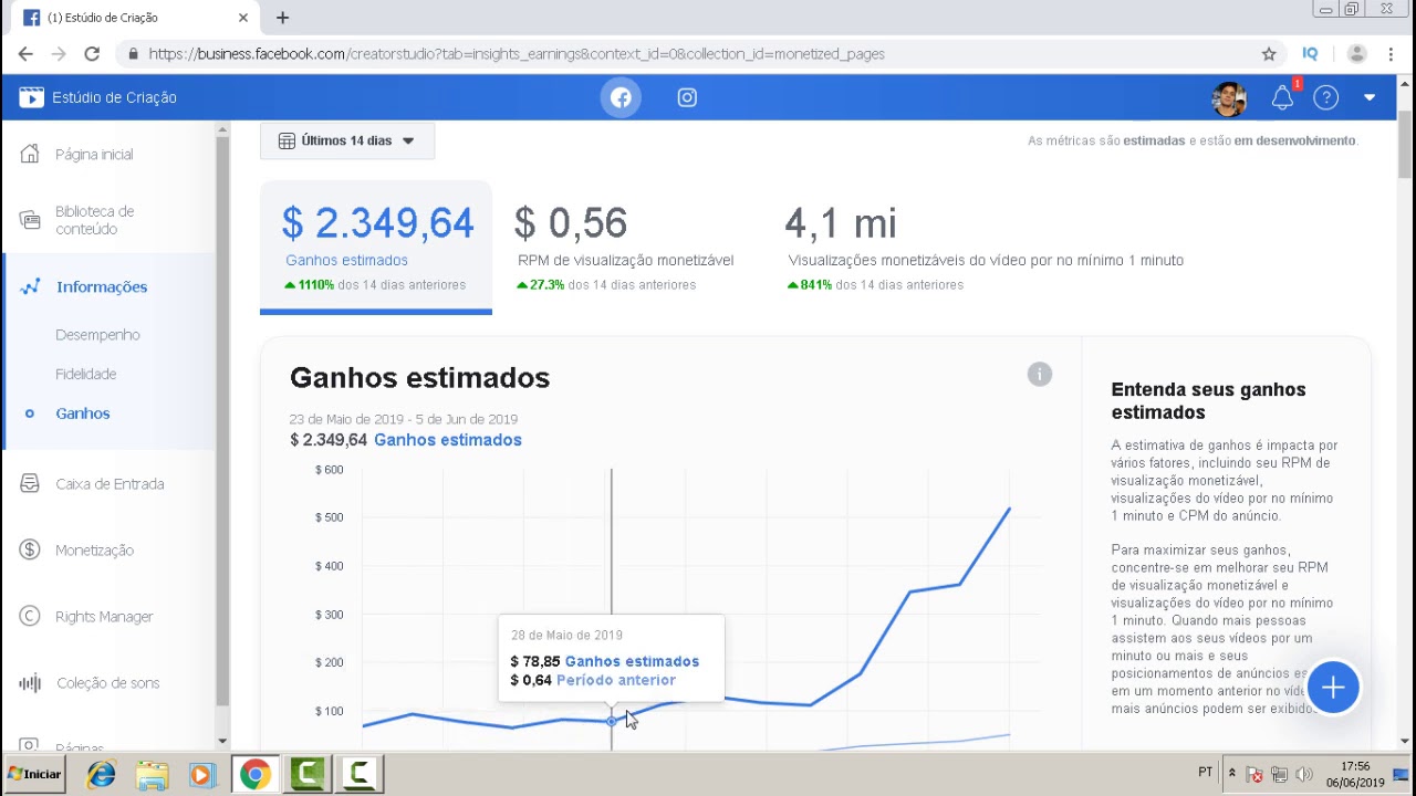Como monetizzar suas paginas no facebook / como ganhar dinheiro com pagina no facebook 2022