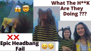 • 🇳🇵🇳🇵Girls Trying Metal-Headbang For The First Time 🥴🥴|| Funny😂 ||