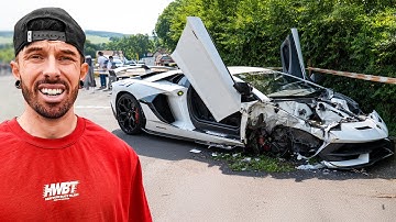 I BOUGHT A WRECKED LAMBORGHINI SVJ