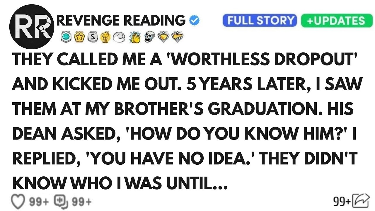 My Family Called Me A 'Worthless Dropout' And Disowned Me. Then I Showed Up At My Brother's Graduati