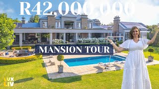 Touring a R42,000,000 MEGA MANSION in Waterfall Equestrian Estate