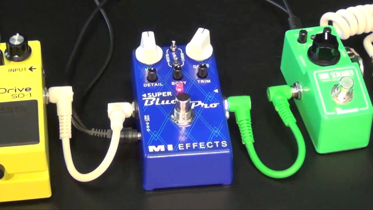 Overdrive Comparison - Boss - EHX - MI Effects - Tube Screamer Mini