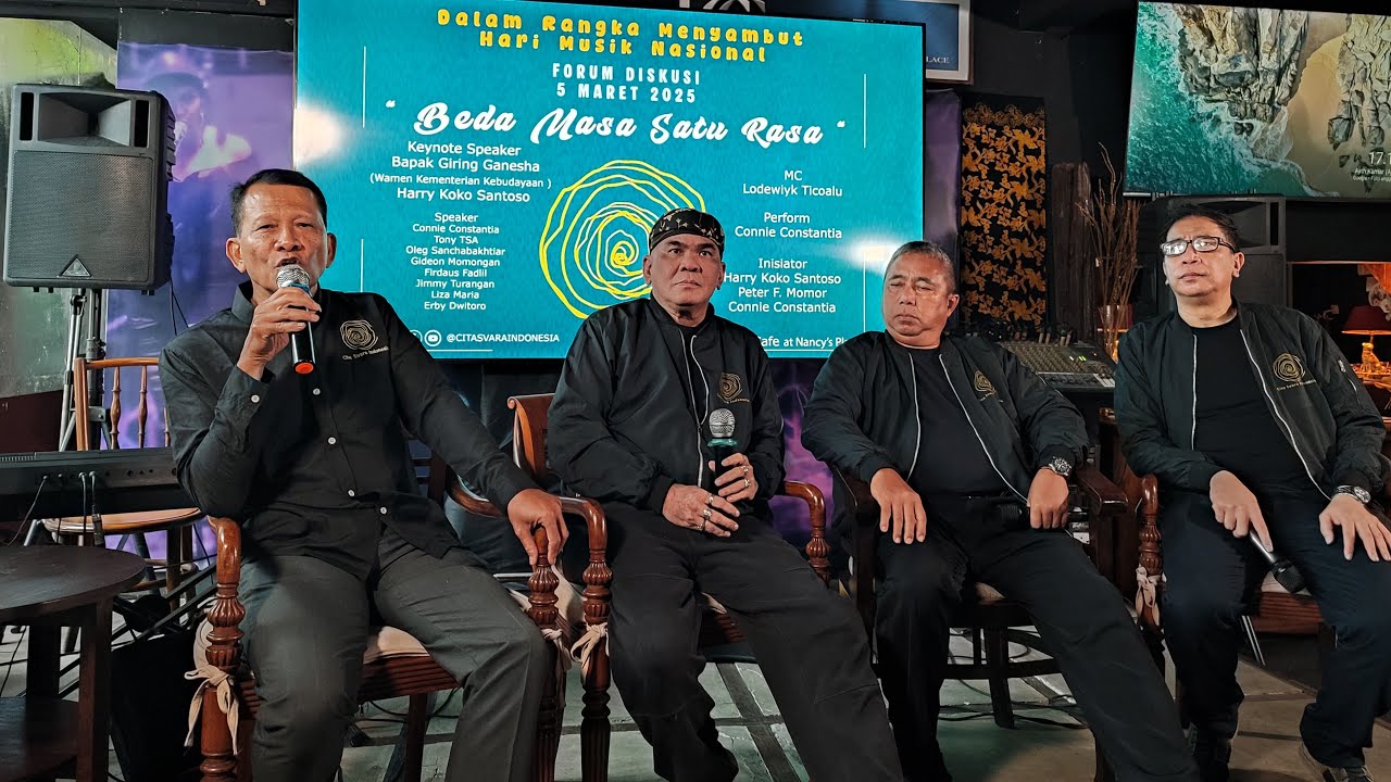 Live | DISKUSI HARI MUSIK NASIONAL PERSEMBAHAN CITA SUARA INDONESIA