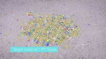 Plastics - Flake sorting - PP vs PE