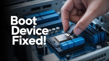 How to fix No boot device found. Press any key to reboot the machine. | Dell Laptop Issue