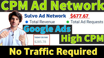 High CPM Google AdSense Alternative ad Network in 2023 Live Earning Proof (High CPM) Sulvo ADx proof