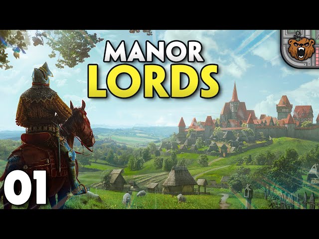 O aguardado gerenciador FEUDAL com MILÍCIA está aqui! | Manor Lords #01 | Gameplay 4K PT-BR