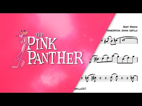 "the-pink-panther"---henry-mancini---🎷sax-alto-transcription🎷