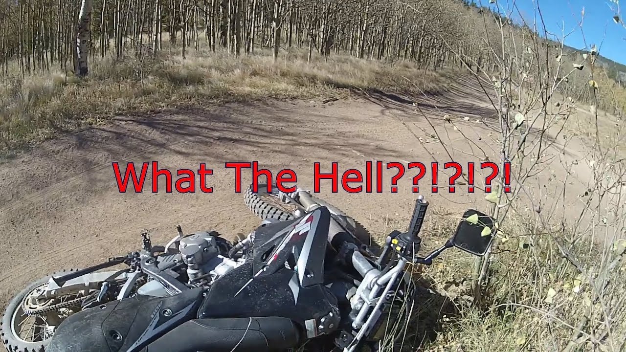 motovlog name Jefferson - Crash + Water Crossing + Hill Climb = Love!