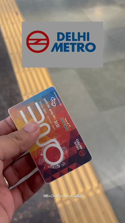 Delhi Metro smart card | What’s inside Metro card ? #shortsfeed #shortsviral #delhimetro #metrocard