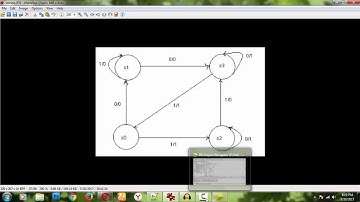 Basic VHDL Implementation of 4-State Finite State Machine (FSM)