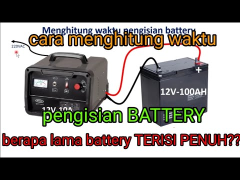 Video: Cara Menghitung Waktu Pengisian Baterai