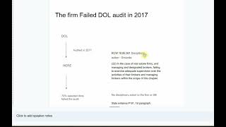 explaination - HERE - 2017 dol audit