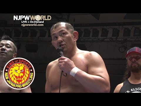 Apr 23 'Road to WRESTLING DONTAKU 2018' - 7th match : Post-match comments [English subs]