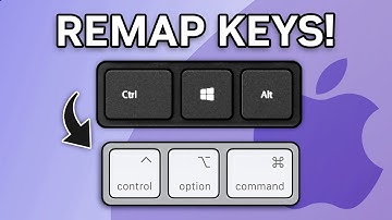 How to Remap Windows Keyboard Modifier Keys in MacOS! Easy Tutorial