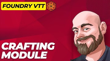 Mastercrafted - Crafting module for Foundry VTT