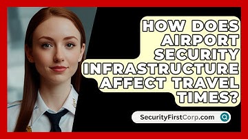 How Does Airport Security Infrastructure Affect Travel Times? - SecurityFirstCorp.com