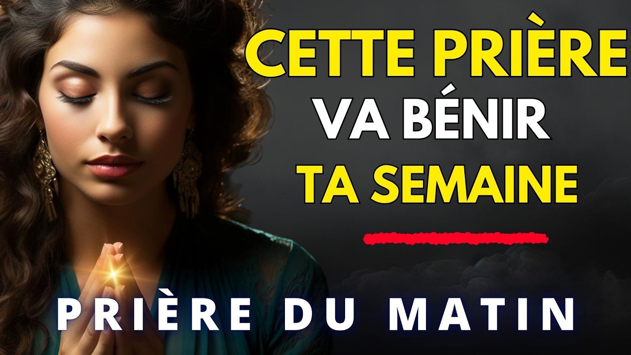 PRIÈRE DU MATIN POUR UNE SEMAINE REMPLIE DE SANTÉ ET DE PROTECTION | Commence ta journée avec Dieu
