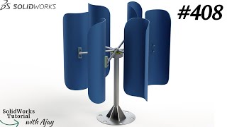 SolidWorks Tutorial: Building a Basic Wind Turbine Prototype #408 |design with ajay| by DesignWithAjay 341 views 11 days ago 19 minutes