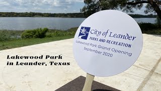 Lakewood Park. Leander, Texas