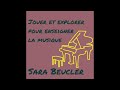 Jouer et explorer pour enseigner la musique  sara beucler