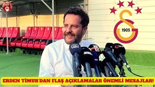 Galatasaray Trol Operasyonu Erden Ti̇murdan Flaş Açiklamalar Önemli̇ Mesajlar Transfer Bi̇tti̇ Mi̇?