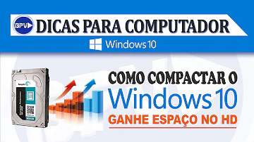 O que acontece se eu compactar o disco C?