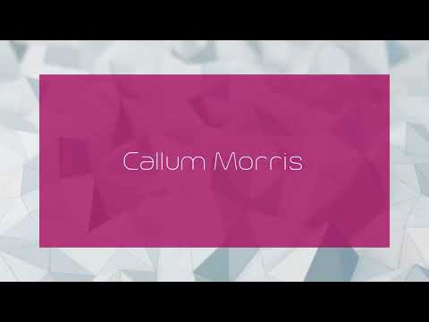 Callum Morris -
