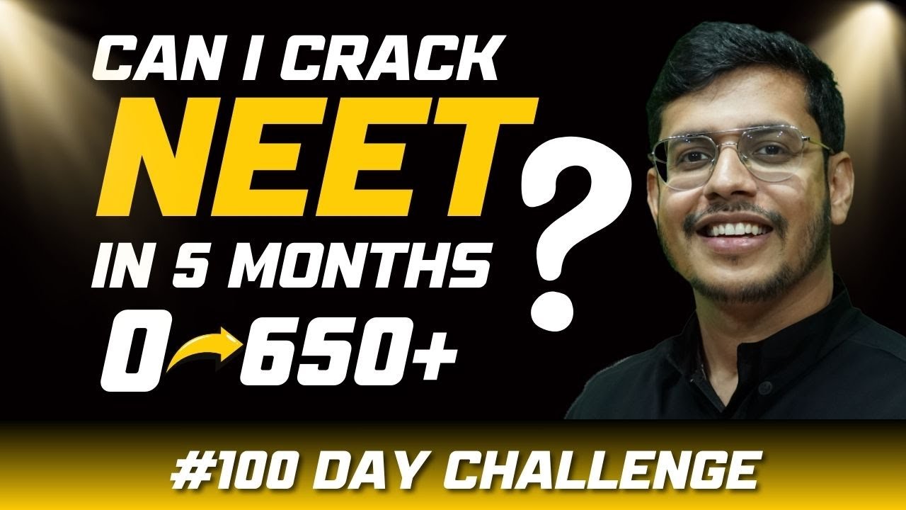 Can I Crack NEET 2024 In 5 Months | Complete Study Plan Based On Latest ...