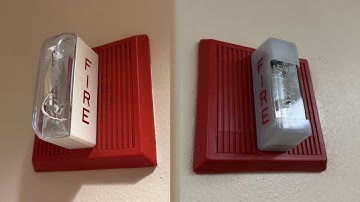 Fire Alarms Going Off at a Courthouse