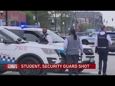 Student, security guard shot outside Wendell Phillips Academy HS