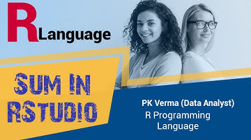 How to sum a column in R (Groupby) | sum of variable, column, Dataframe, Row in RStudio | RStudio